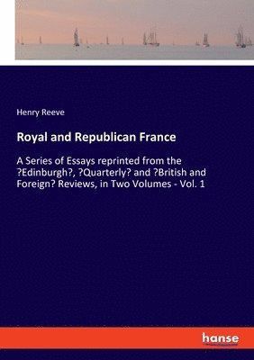 bokomslag Royal and Republican France