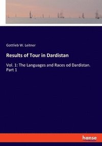 bokomslag Results of Tour in Dardistan