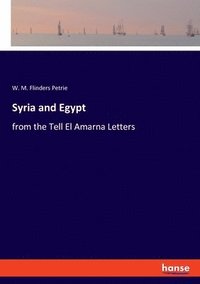 bokomslag Syria and Egypt