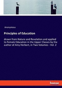 bokomslag Principles of Education