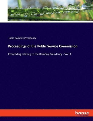 bokomslag Proceedings of the Public Service Commission