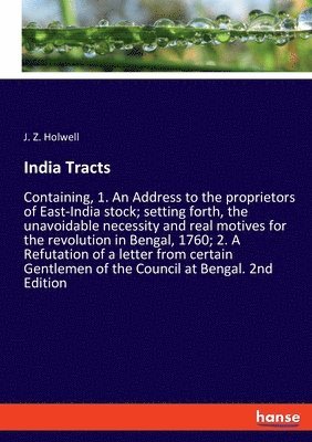 bokomslag India Tracts