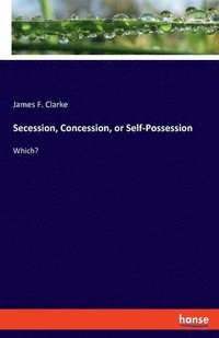 bokomslag Secession, Concession, or Self-Possession