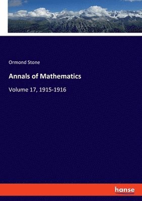 Annals of Mathematics 1