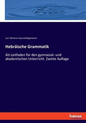 bokomslag Hebrische Grammatik