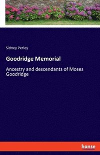 bokomslag Goodridge Memorial