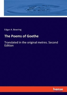 bokomslag Poems of Goethe
