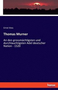bokomslag Thomas Murner