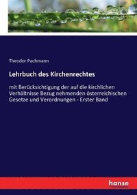 bokomslag Lehrbuch des Kirchenrechtes