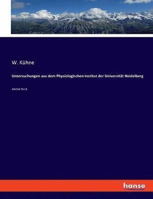bokomslag Untersuchungen aus dem Physiologischen Institut der Universität Heidelberg