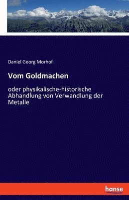 bokomslag Vom Goldmachen