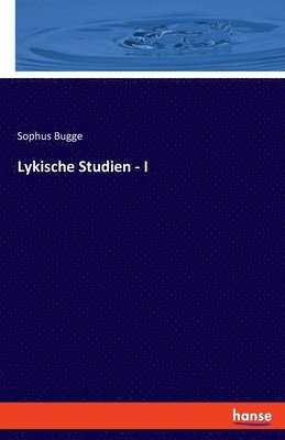 Lykische Studien - I 1