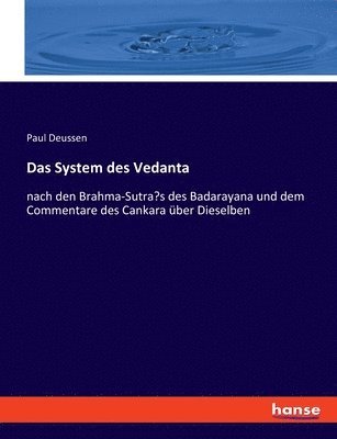 Das System des Vedanta 1