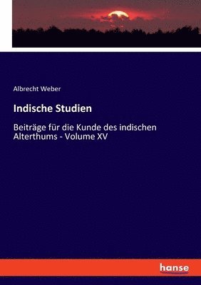 Indische Studien 1