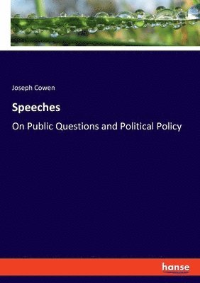 bokomslag Speeches