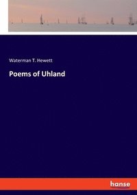 bokomslag Poems of Uhland