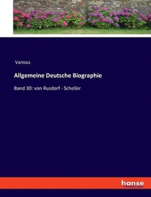 Allgemeine Deutsche Biographie 1