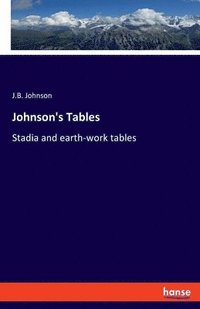 bokomslag Johnson's Tables