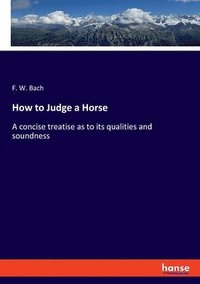 bokomslag How to Judge a Horse