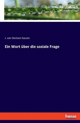 Ein Wort ber die soziale Frage 1