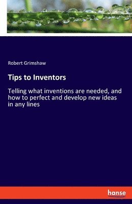 bokomslag Tips to Inventors