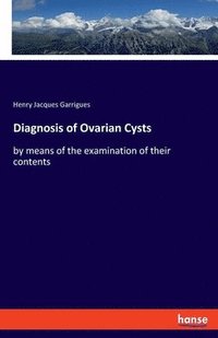 bokomslag Diagnosis of Ovarian Cysts
