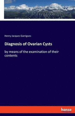 bokomslag Diagnosis of Ovarian Cysts