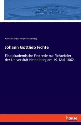 bokomslag Johann Gottlieb Fichte