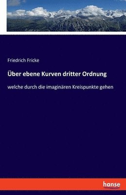 Friedrich Fricke - Über ebene Kurven dritter Ordnung, Häftad