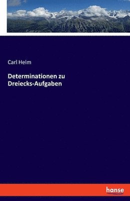 Determinationen zu Dreiecks-Aufgaben 1