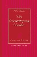 bokomslag Die Verteidigung Goethes
