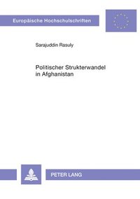 bokomslag Politischer Strukturwandel In Afghanistan