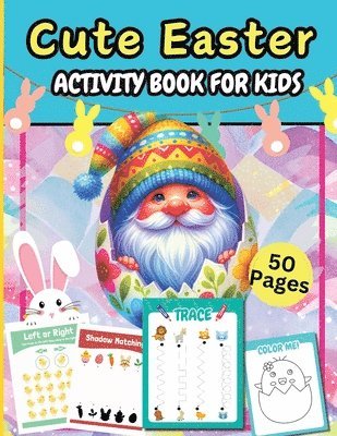 bokomslag Cute Easter Activity Pages 50 Pages