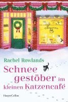 Schneegestöber im kleinen Katzencafé