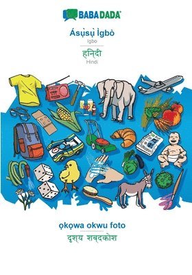 bokomslag BABADADA, As&#7909;&#768;s&#7909;&#768; Igbo - Hindi (in devanagari script), &#7885;k&#7885;wa okwu foto - visual dictionary (in devanagari script)