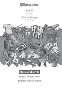 bokomslag Amharic (in Ge?ez script) - Sranantongo, visual dictionary, BW