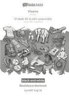 bokomslag BABADADA black-and-white, Vlaams - O'zbek tili (Lotin yozuvida), Beeldwoordenboek - suratli lug&#699;at