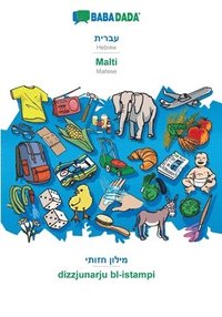 bokomslag BABADADA, Hebrew (in hebrew script) - Malti, visual dictionary (in hebrew script) - dizzjunarju bl-istampi
