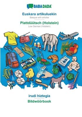 bokomslag Euskara artikuluekin - Plattdüütsch (Holstein), irudi hiztegia