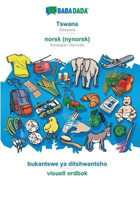 Babadada Gmbh, Babadada GmbH - Tswana - norsk (nynorsk), bukantswe ya ditshwantsho, Häftad