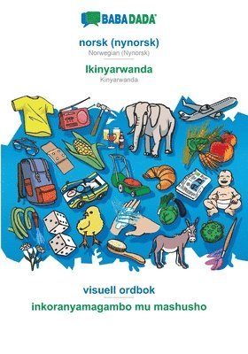 bokomslag norsk (nynorsk) - Ikinyarwanda, visuell ordbok