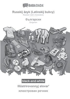 bokomslag Russkij âzyk (Latinskij bukvy) - Bulgarian (in cyrillic script), Illûstrirovannyj slovar?, BW