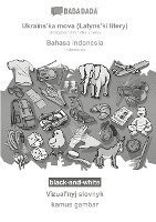 bokomslag BABADADA black-and-white, Ukraïns'ka mova (Latyns'ki litery) - Bahasa Indonesia, Vìzual'nyj slovnyk - kamus gambar