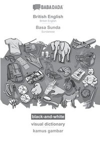 bokomslag British English - Basa Sunda, visual dictionary, BW