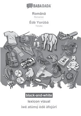 bokomslag BABADADA black-and-white, Romn&#259; - d Yorb, lexicon vizual - w atm&#7885;&#768; d fojr