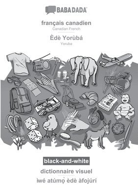 bokomslag français canadien - Èdè Yorùbá, dictionnaire visuel, BW