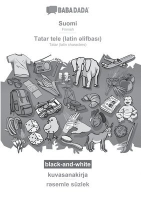 bokomslag Suomi - Tatar (latin characters) (in latin script), kuvasanakirja, BW