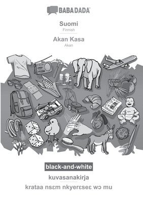 bokomslag Suomi - Akan Kasa, kuvasanakirja, BW
