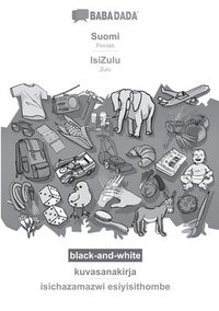 bokomslag Suomi - IsiZulu, kuvasanakirja, BW