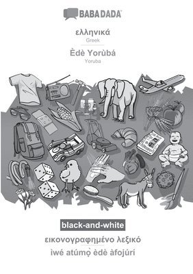 bokomslag Greek (in greek script) - Èdè Yorùbá, visual dictionary, BW